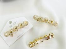 7 cm French clip with pearl top