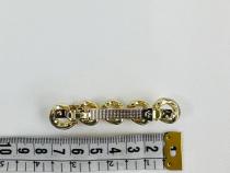 7 cm French clip with pearl top