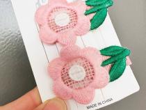 Flower embroidery card pliers clip